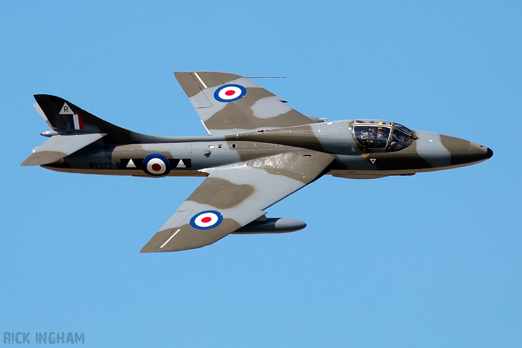 Hawker Hunter T7 - WV372/G-BXFI - RAF