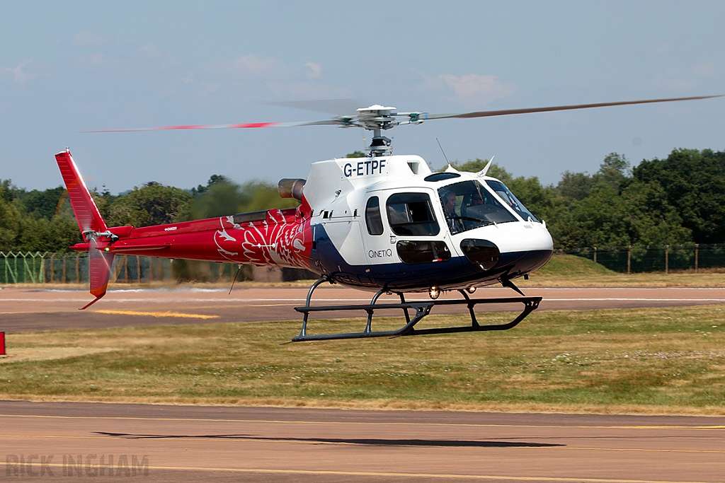 Airbus Helicopters H125 - G-ETPF - QinetiQ