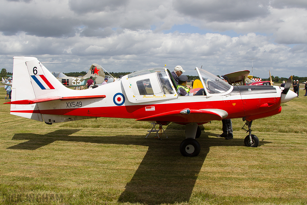 Scottish Aviation Bulldog T1 - XX549/G-CBID - RAF