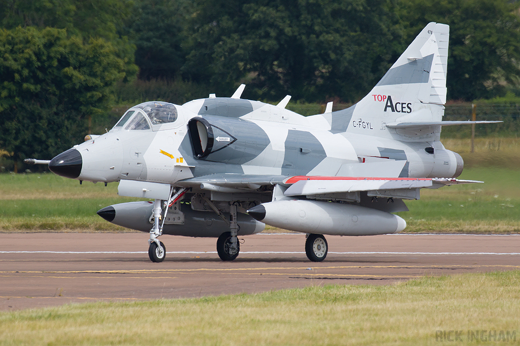 McDonnell Douglas A-4 Skyhawk - C-FGYL - Top Aces