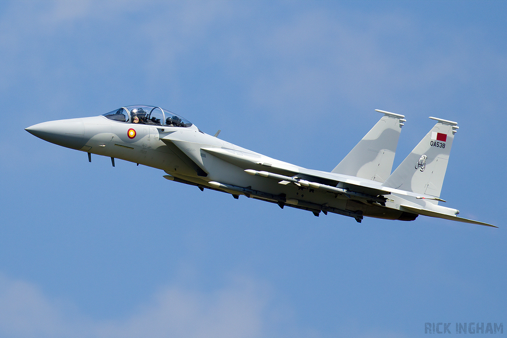 Boeing F-15QA Ababil - QA538 - Qatar Air Force