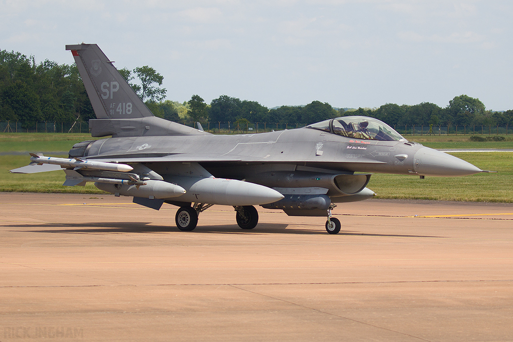 Lockheed Martin F-16C Fighting Falcon - 91-0418 - USAF