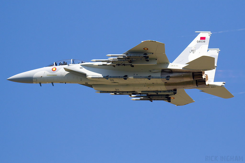 Boeing F-15QA Ababil - QA538 - Qatar Air Force