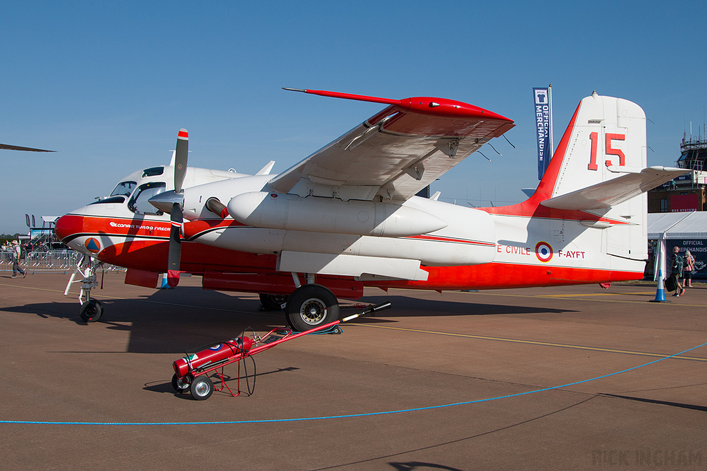 Grumman TS-2F Turbo Firecat - F-AYFT - Securite Civile