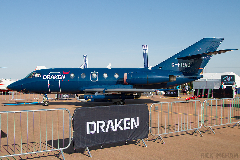 Dassault Falcon 20DC - G-FRAD - Draken