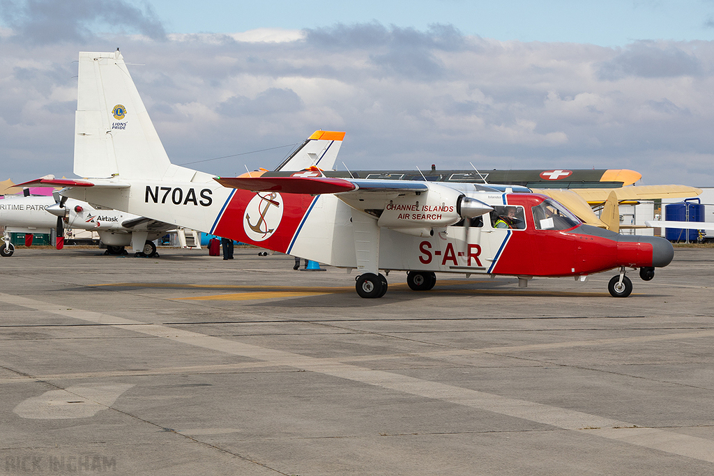 Britten-Norman BN-2B-20 Islander -  N70AS - Channel Islands Air Search