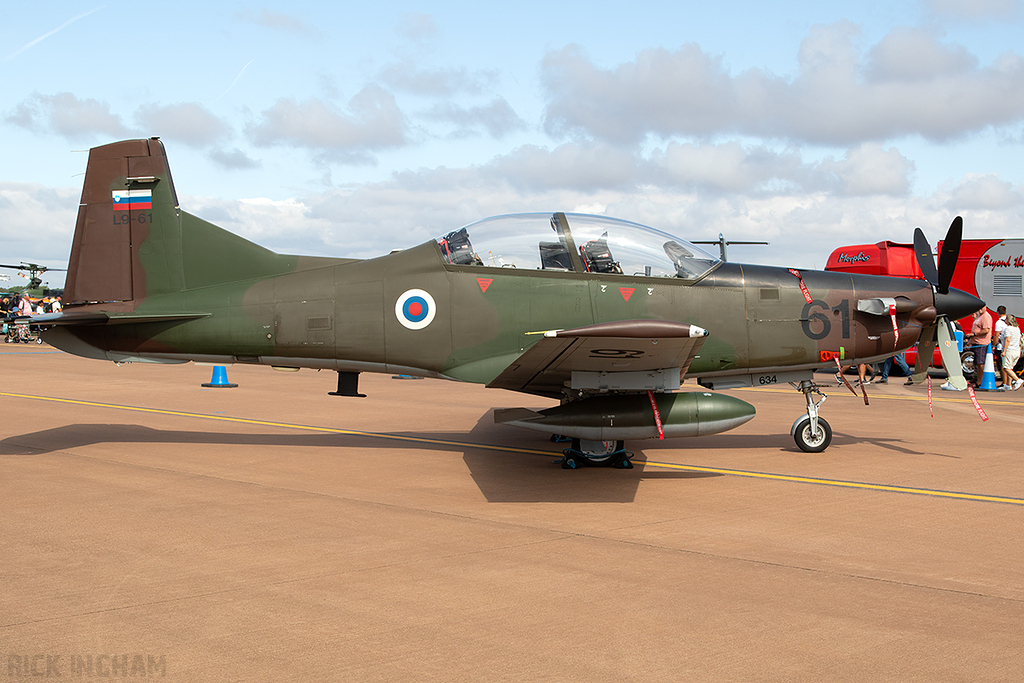 Pilatus PC-9M - L9-61 - Slovenian Air Force