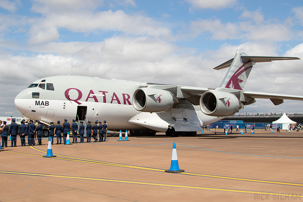 Boeing C-17A Globemaster III - A7-MAB - Qatar Airways Emiri Flight