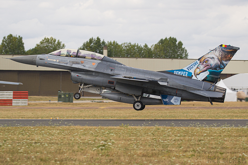 Lockheed Martin F-16BM Fighting Falcon - FB-24 - Belgian Air Component