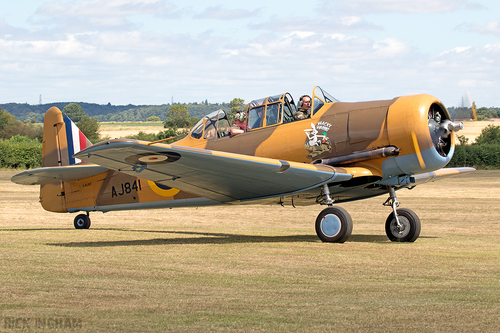 North American T-6H Harvard Mk IV - AJ841 / G-BJST - RAF