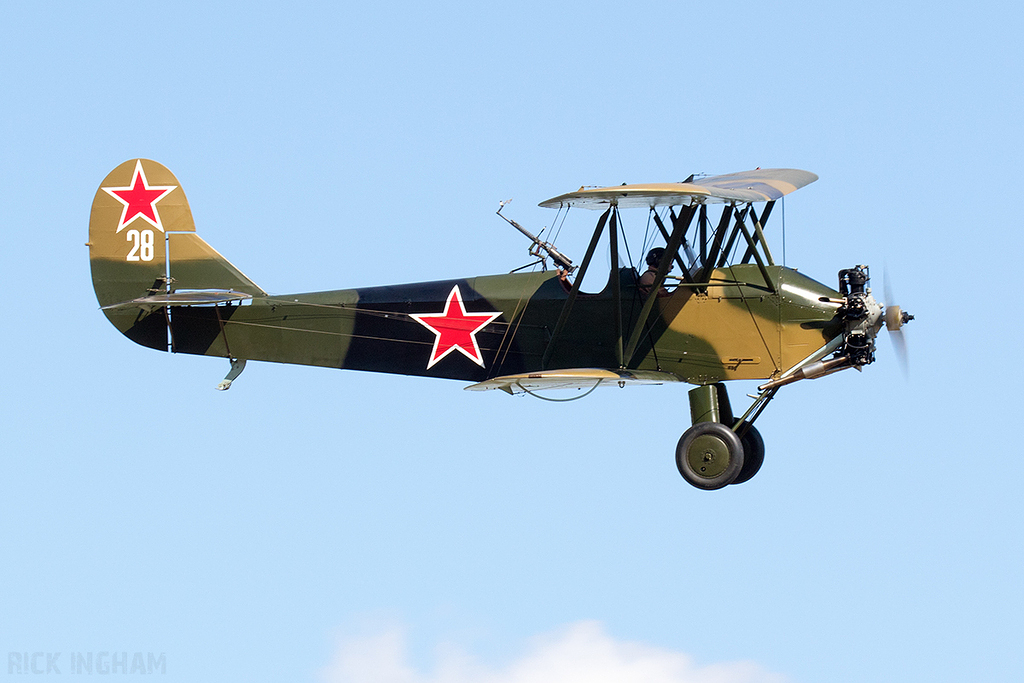 Polikarpov Po2 - 28 White / G-BSSY - Soviet Air Force