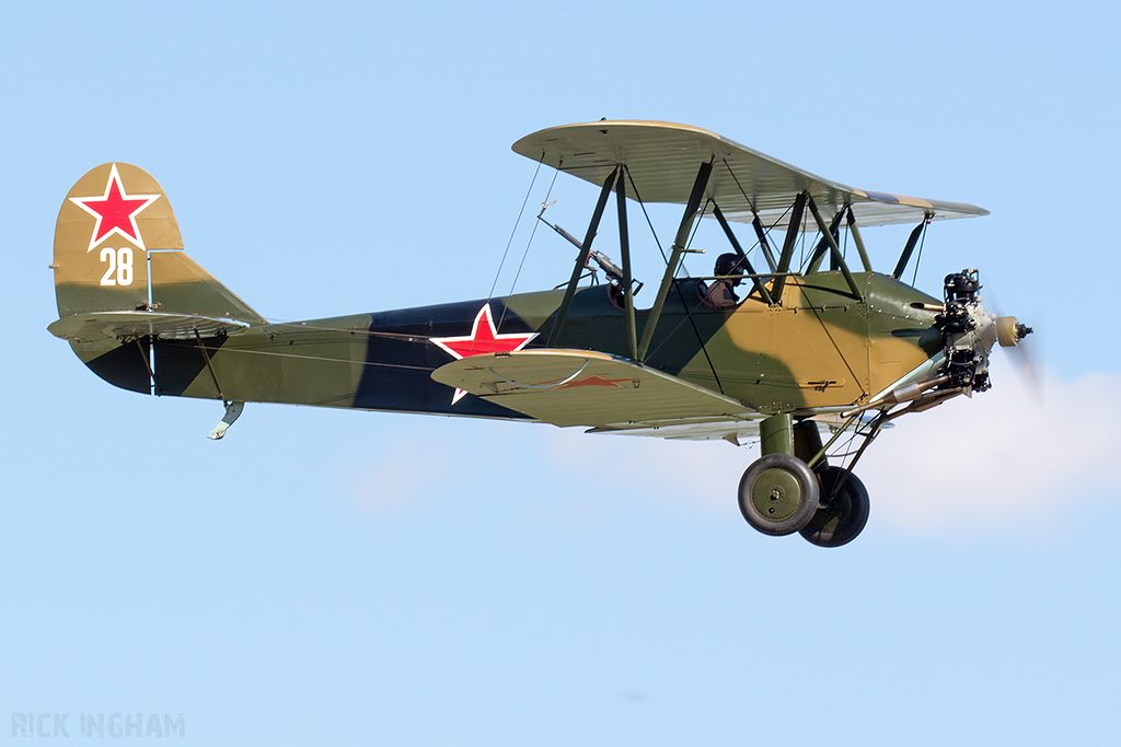 Polikarpov Po2 - 28 White / G-BSSY - Soviet Air Force