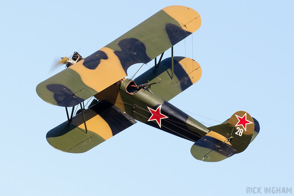 Polikarpov Po2 - 28 White / G-BSSY - Soviet Air Force