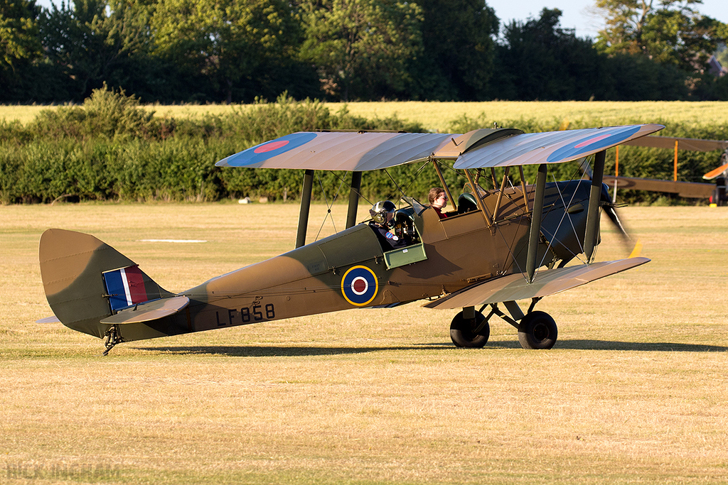 De Havilland DH.82B Queen Bee - LF858 / G-BLUZ - RAF