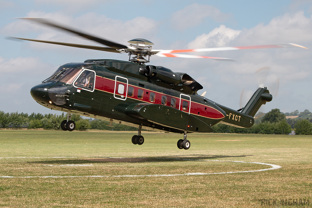 Sikorsky S-92A - G-FXCT (Ex G-LAWX) - FlexJet