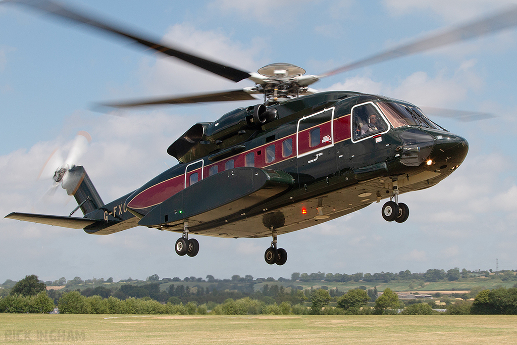 Sikorsky S-92A - G-FXCT (Ex G-LAWX) - FlexJet