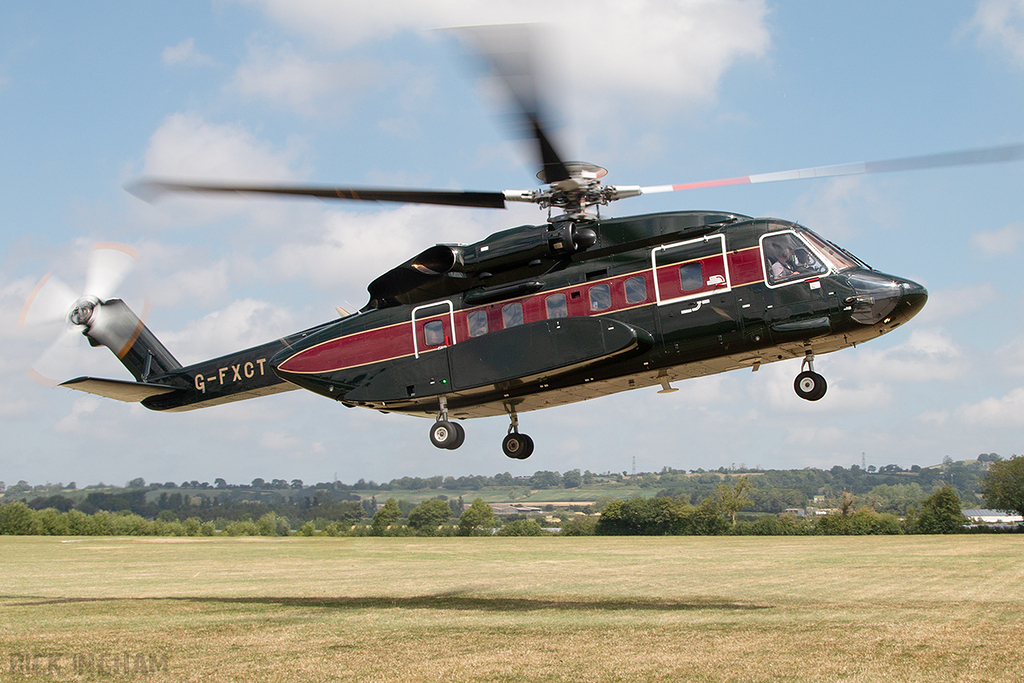Sikorsky S-92A - G-FXCT (Ex G-LAWX) - FlexJet