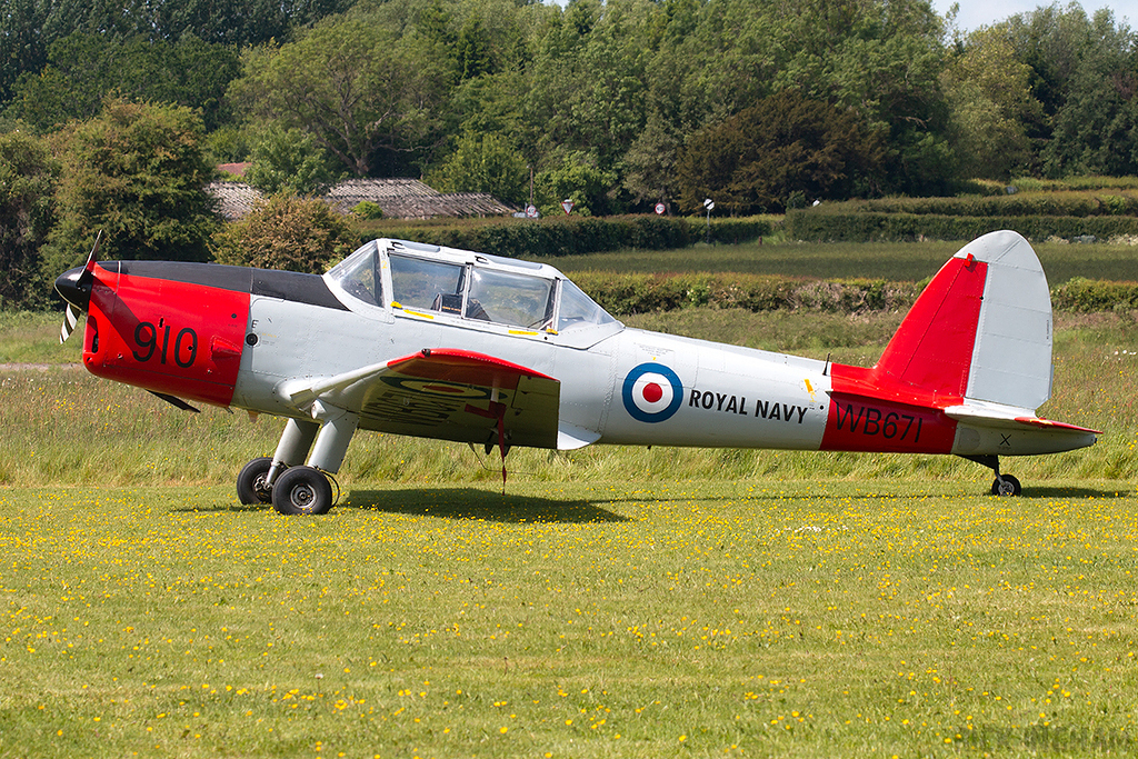de Havilland Chipmunk T10 - WB671 (G-BWTG) - Royal Navy