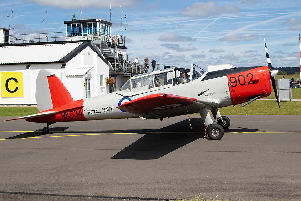 De Havilland Chipmunk T10 - WK634 (G-CIGE) - Royal Navy