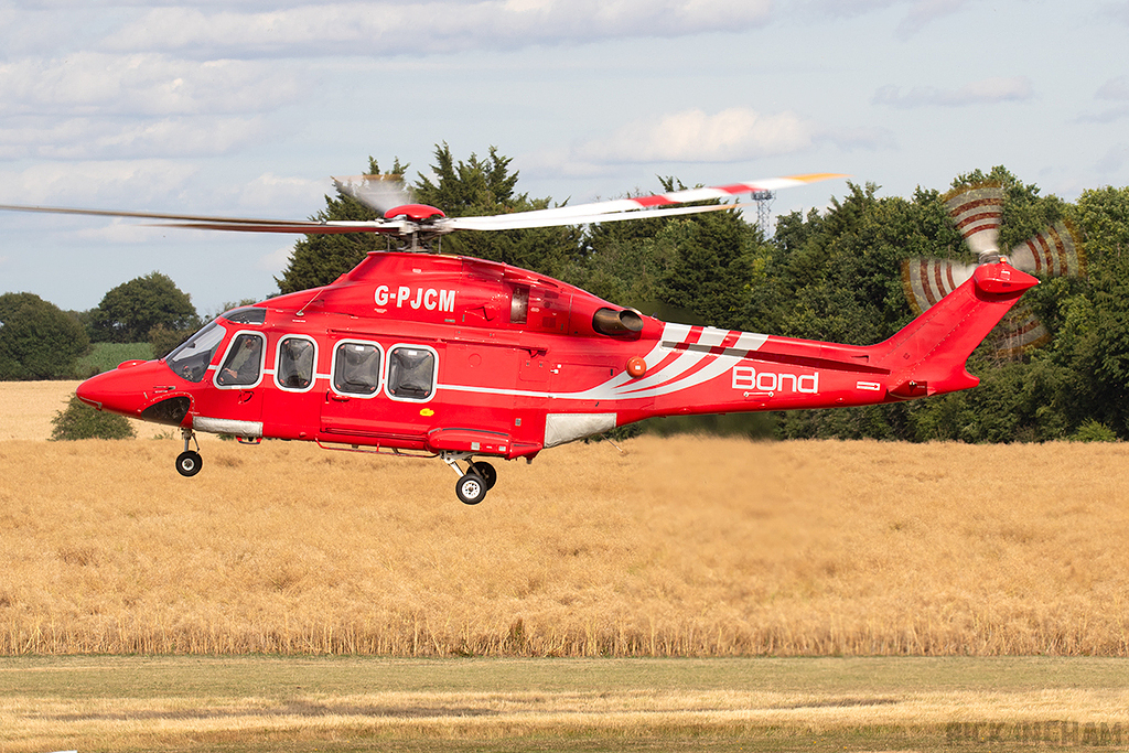 AgustaWestland AW139 - G-PJCM - Bond Helicopters