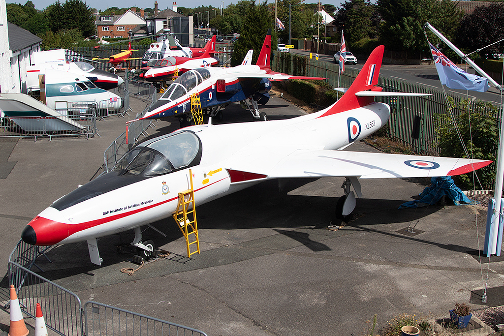 Hawker Hunter T7 - XL563 - Ex RAF Institute of Aviation Medicine