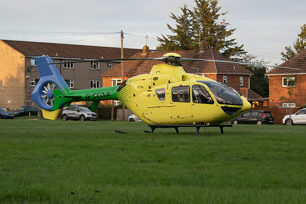 Eurocopter EC135 T2+ - G-SCAA - Gama Aviation