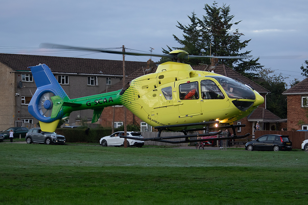 Eurocopter EC135 T2+ - G-SCAA - Gama Aviation