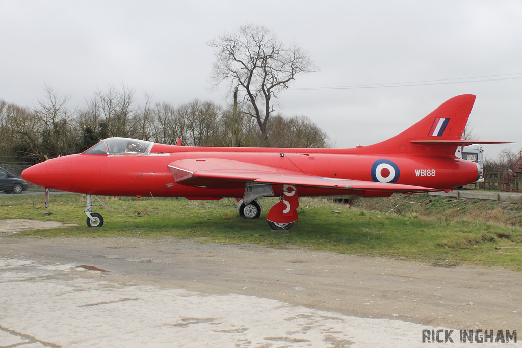 Hawker Hunter GA11 - "WB188" really XF300/G-BZPC - RAF