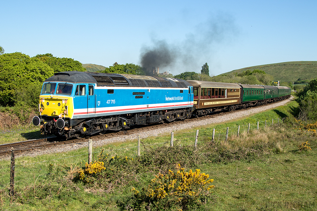 Class 47 - 47715 - Network SouthEast
