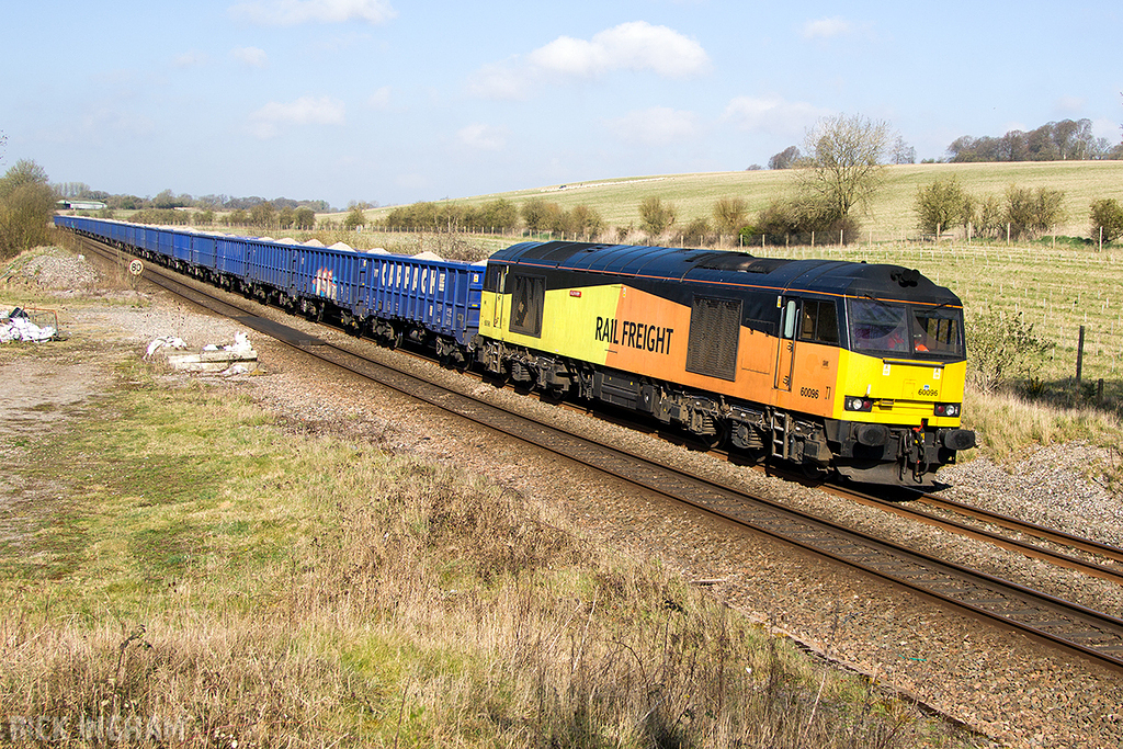 Class 60 - 60096 - DC Rail