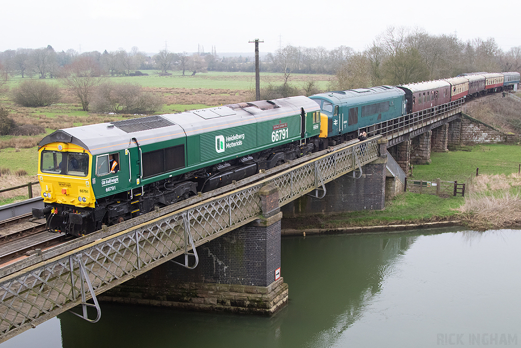 Class 66 - 66791 - GBRf