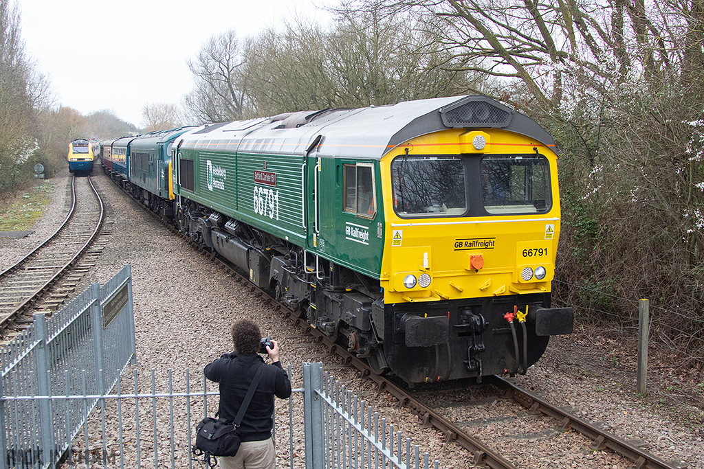 Class 66 - 66791 - GBRf