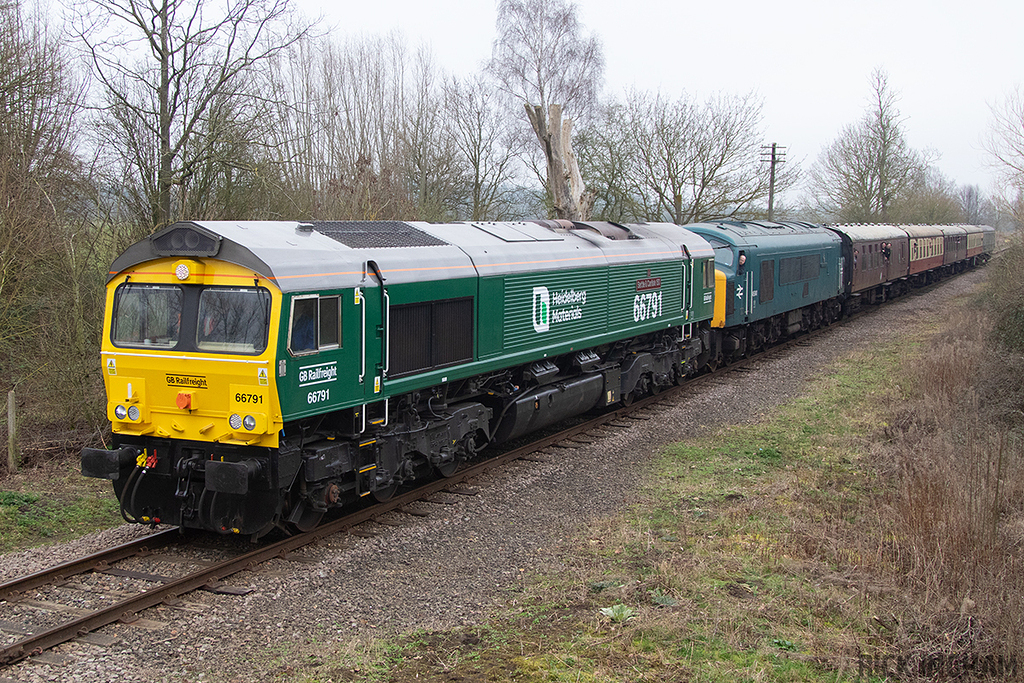 Class 66 - 66791 - GBRf