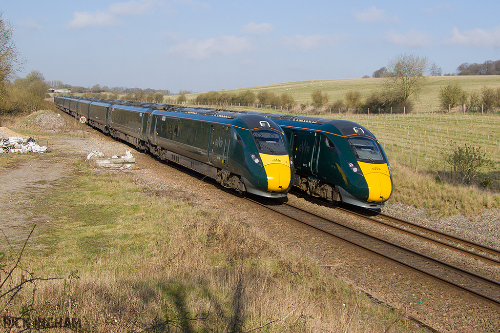 Class 800 IEP - 800308 + 802102 - Great Western Railway