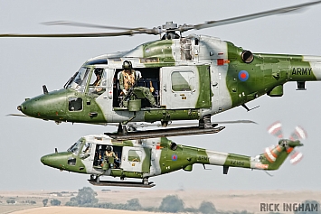 Westland Lynx AH7 - XZ606 + XZ184 - AAC
