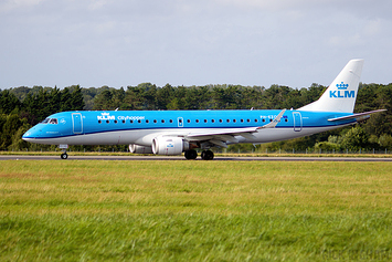 Embraer E190STD - PH-EZO - KLM