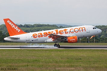 Airbus A319-111 - G-EZAG - EasyJet