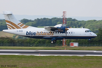 ATR 42-300 - G-ZEBS - Blue Islands
