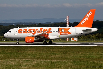 Airbus A319-111 - G-EZBG - EasyJet