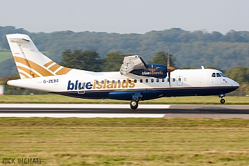 ATR 42-300 - G-ZEBS - Blue Islands