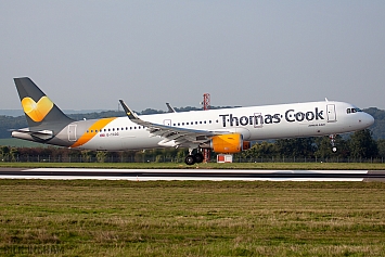 Airbus A321-211WL - G-TCDG - Thomas Cook