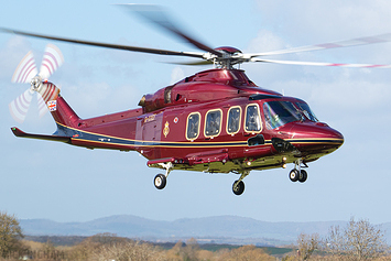 AgustaWestland AW139 - G-XXEF - Kings Helicopter Flight