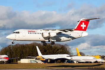 BAE Avro RJ-100 - HB-IXN - Swiss Airlines