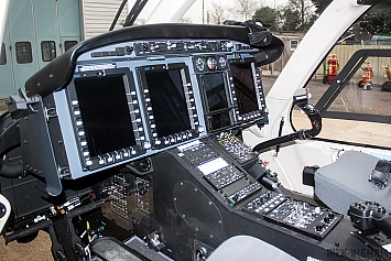 Cockpit of Bell 429 - G-WLTS - Wiltshire Air Ambulance