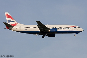 Boeing 737-436 - G-DOCG - British Airways