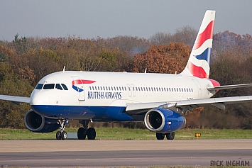 Airbus A320-232 - G-TTOE - British Airways