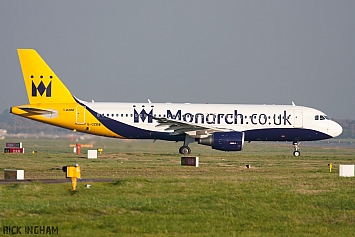 Airbus A320-214 - G-OZBW - Monarch Airlines