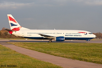 Boeing 737-436 - G-DOCX - British Airways