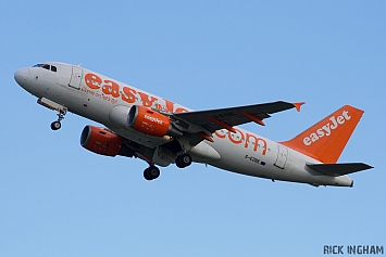Airbus A319-111 - G-EZBE - EasyJet