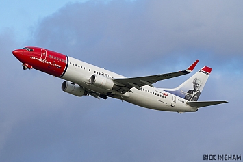 Boeing 737-8JP - LN-DYB - Norwegian Air Shuttle